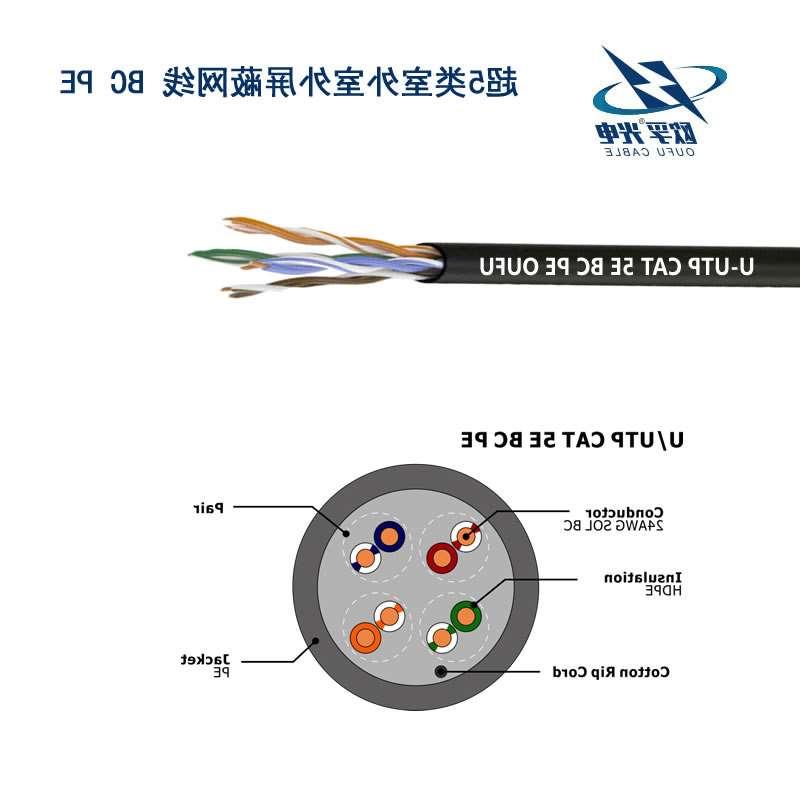 甘肃U-UTP CAT 5E BC PE